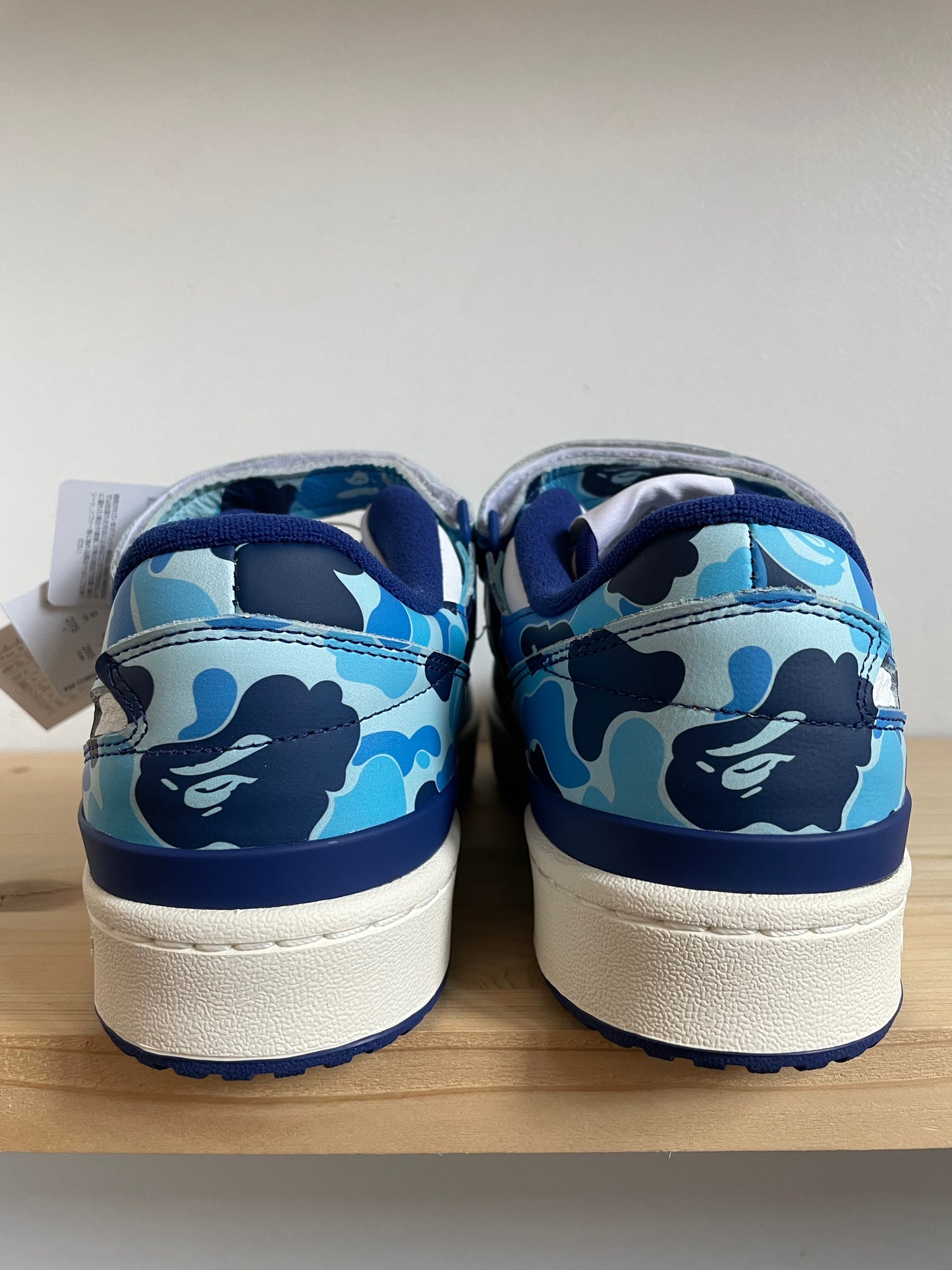 Adidas Forum 84 Low Bape 30th Anniversary Blue Camo