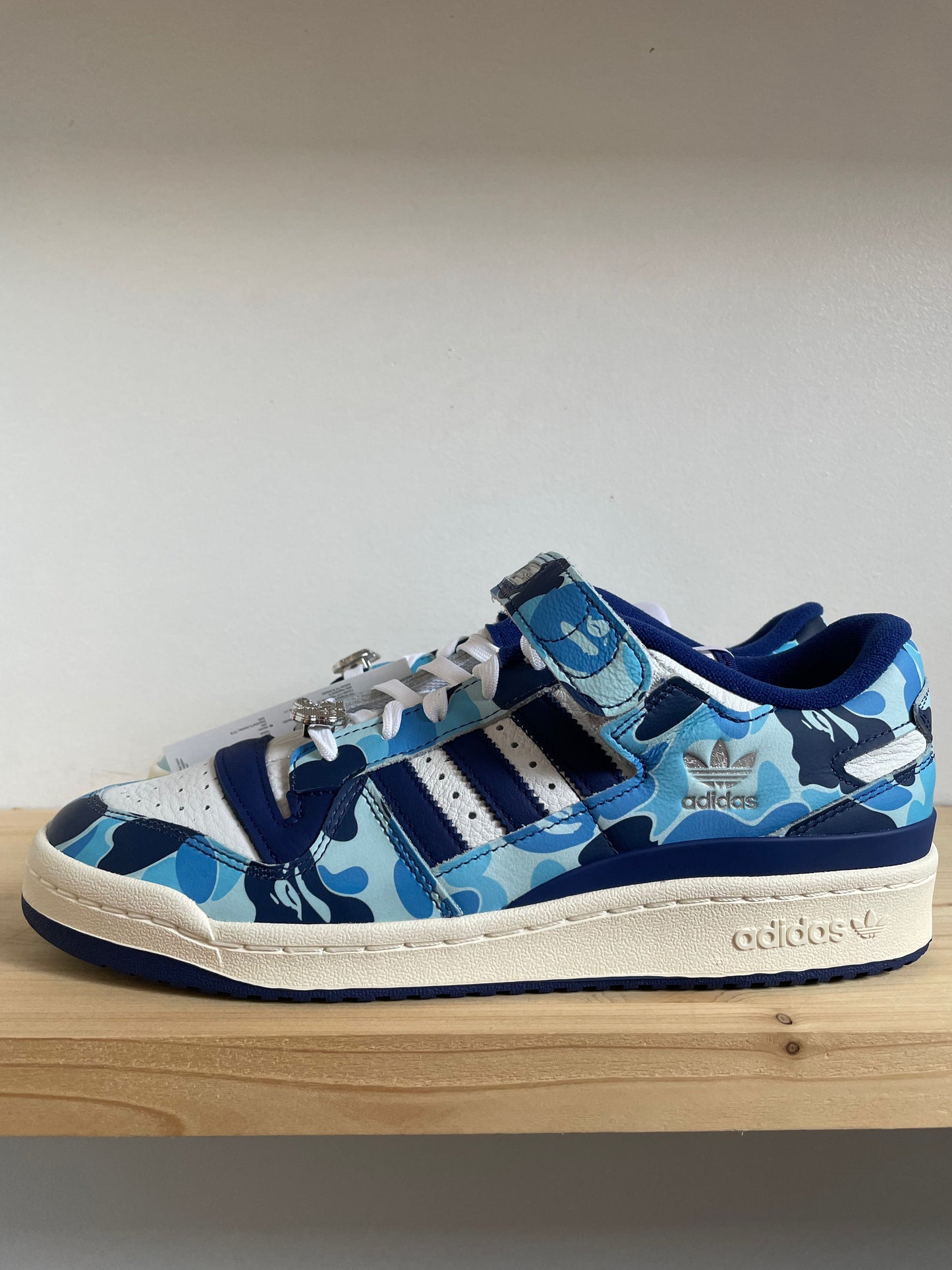 Adidas Forum 84 Low Bape 30th Anniversary Blue Camo