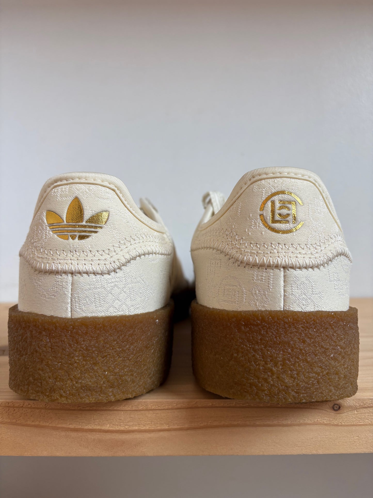 Adidas Gazelle Crepe CLOT By Edison Chen Crew White