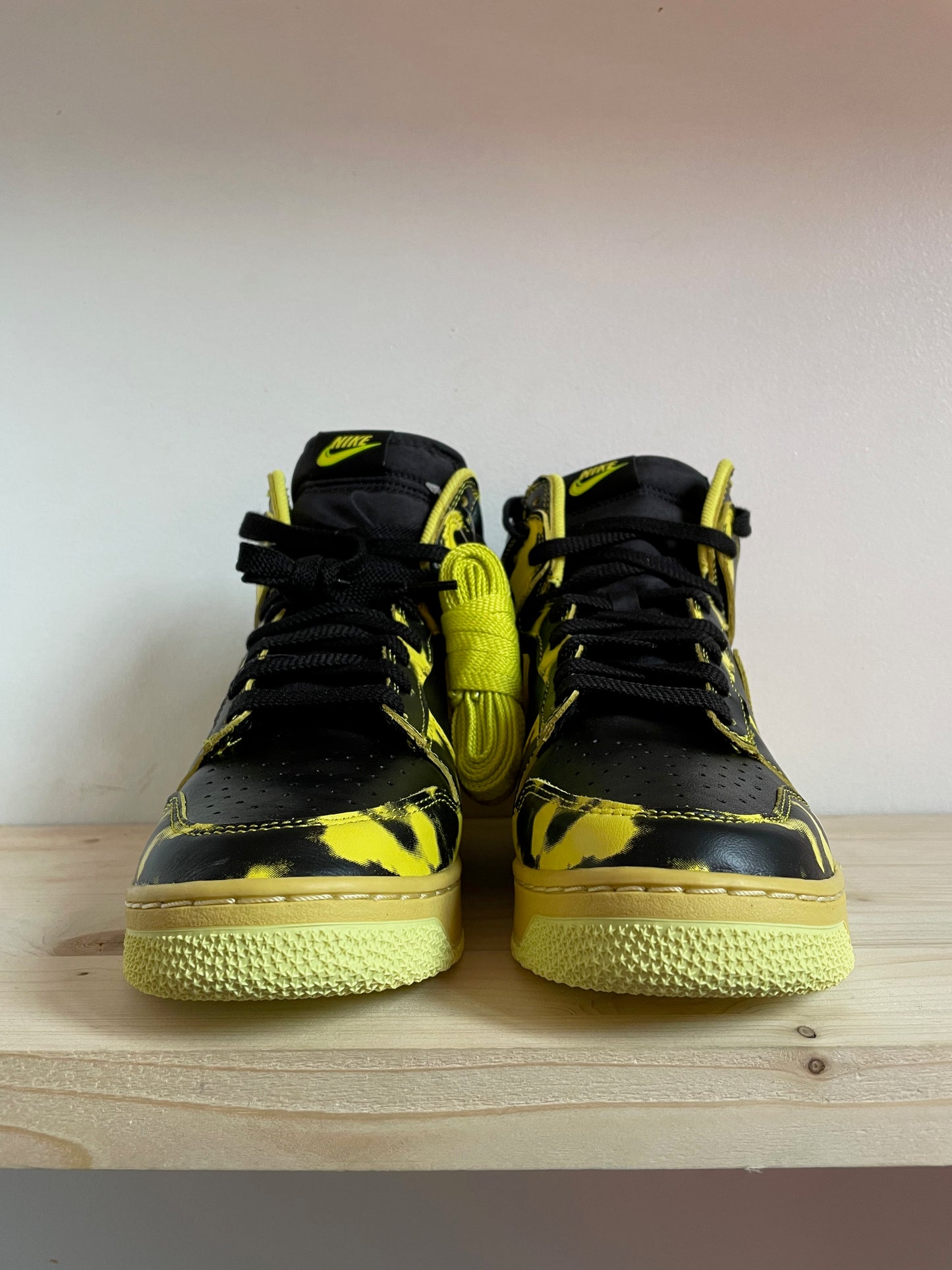 ANTWERP SNKR - Nike Dunk High 1985 SP - Yellow Acid Wash