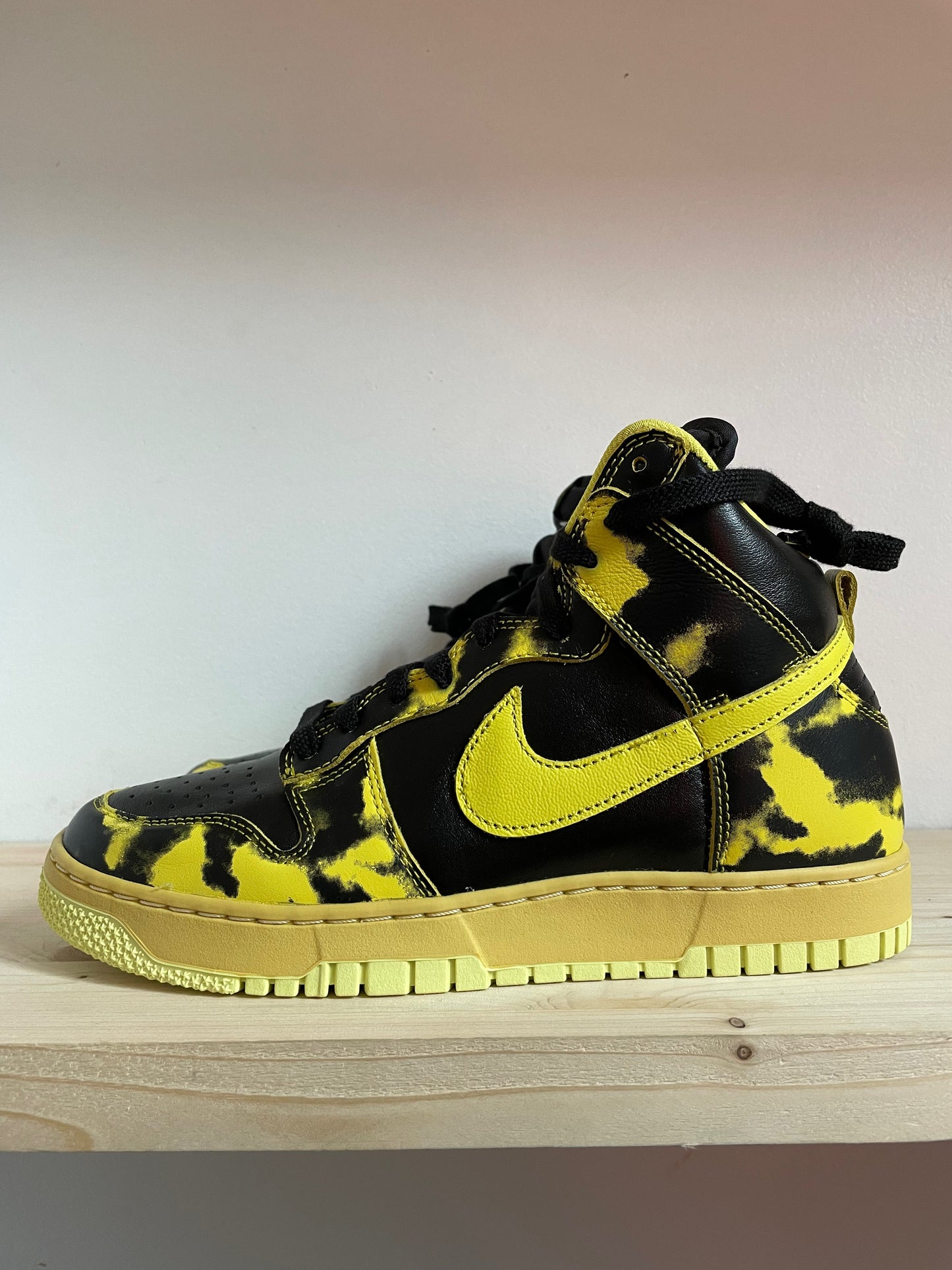 ANTWERP SNKR - Nike Dunk High 1985 SP - Yellow Acid Wash