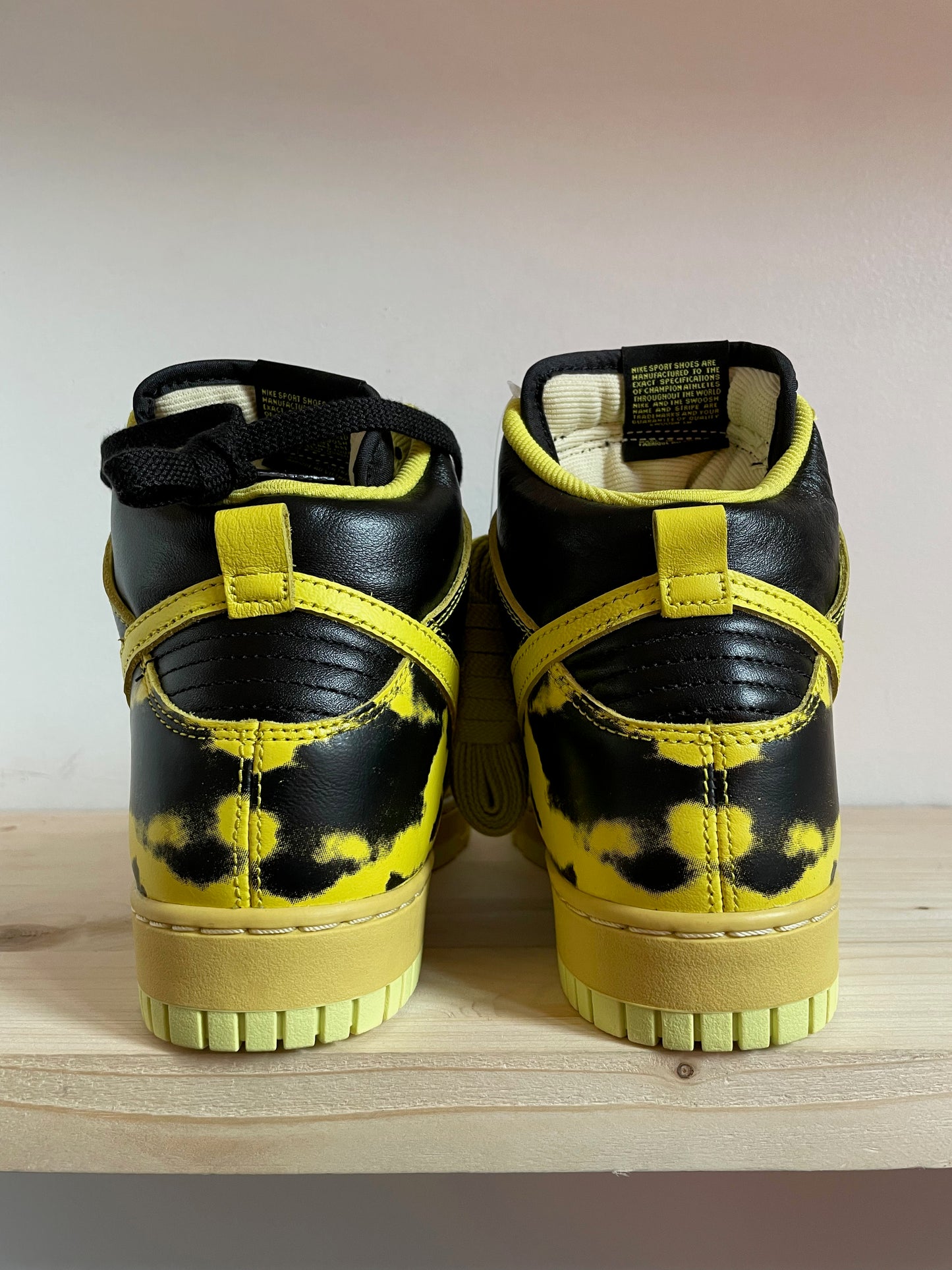 ANTWERP SNKR - Nike Dunk High 1985 SP - Yellow Acid Wash