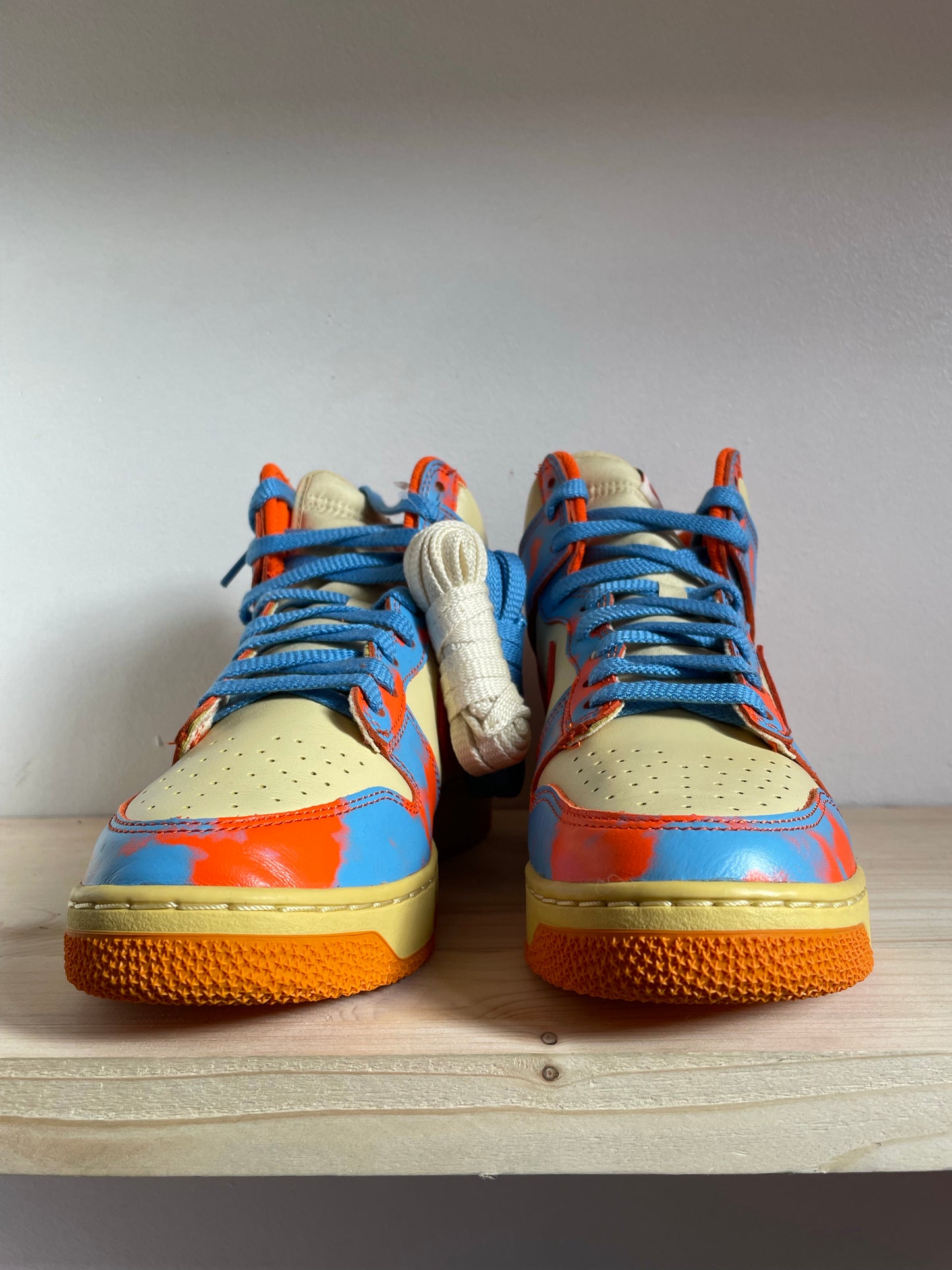 ANTWERP SNKR - Nike Dunk High 1985 SP - Orange Acid Wash