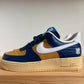 Nike Air Force 1 Low SP Undefeated 5 on it Blue Yellow Croc