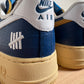 Nike Air Force 1 Low SP Undefeated 5 on it Blue Yellow Croc
