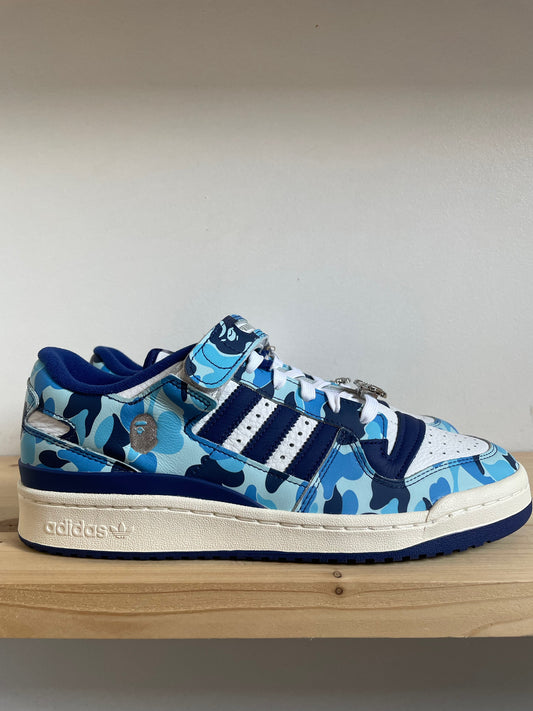 Adidas Forum 84 Low Bape 30th Anniversary Blue Camo