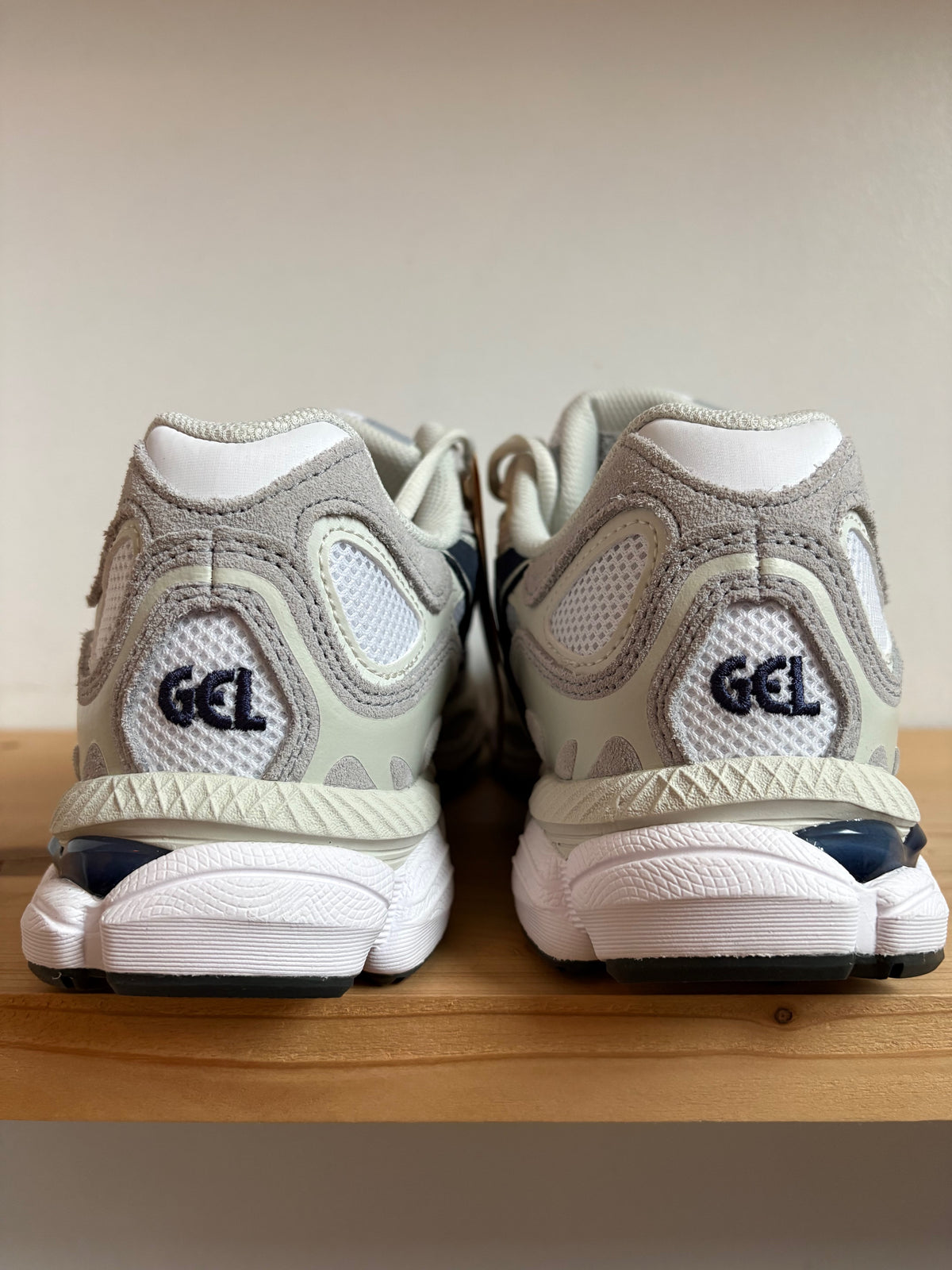 Asics Gel-NYC White Midnight Navy Grey