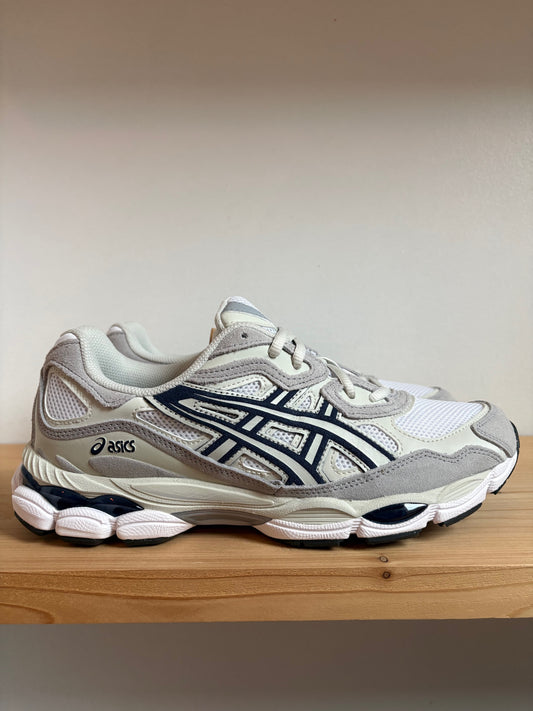 Asics Gel-NYC White Midnight Navy Grey
