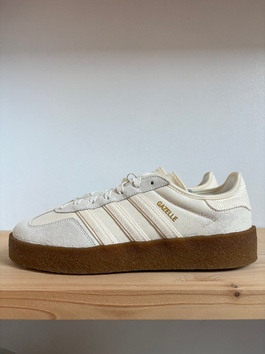 Adidas Gazelle Crepe CLOT By Edison Chen Crew White