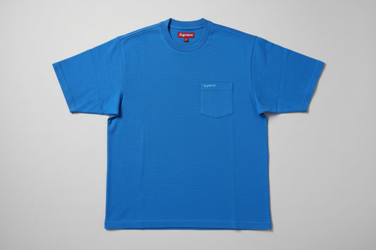 Supreme T-Shirt S/S Pocket Tee Blue