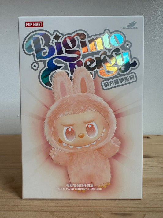 Pop Mart Labubu The Monsters Big Into Energy Series Vinyl Plush Pendant Single Blind Box