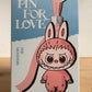 Pop Mart Labubu The Monsters Pin for Love Series Vinyl Plush Pendant Single Blind Box