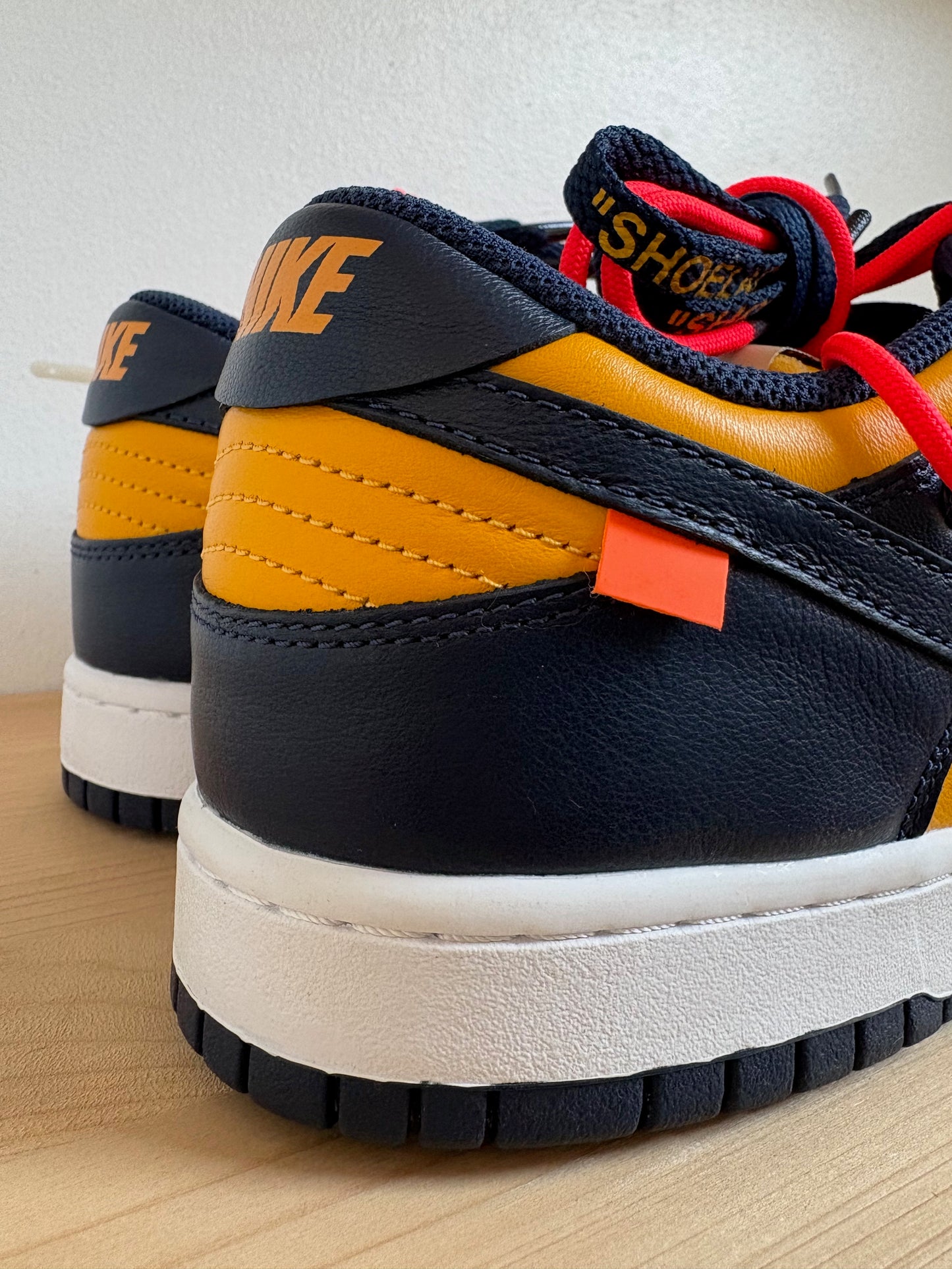 Nike Dunk Low Off-White University Gold