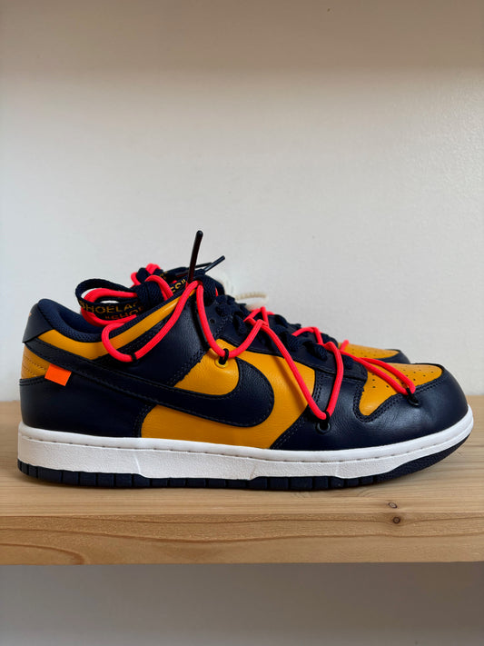 Nike Dunk Low Off-White University Gold