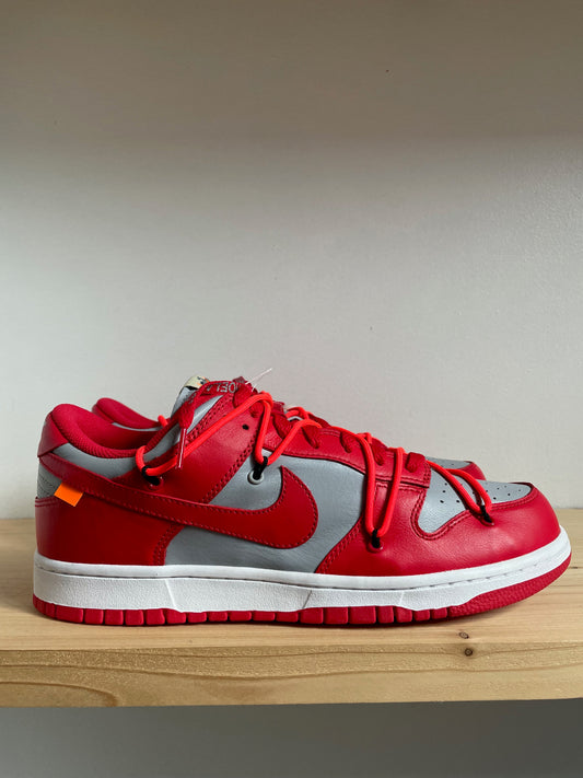 Nike Dunk Low Off-White University Red