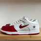 Nike SB Dunk Low Supreme Jewel Swoosh Red