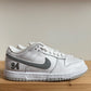 Nike SB Dunk Low Supreme 94 White Metallic Silver
