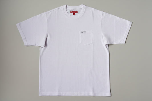 Supreme T-Shirt S/S Pocket Tee White