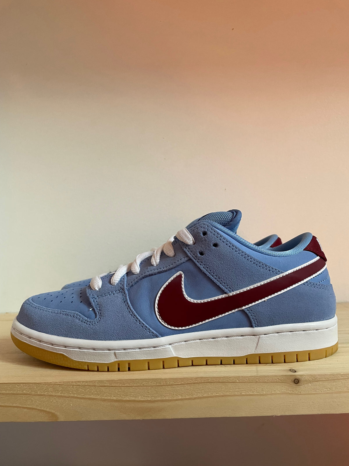 ANTWERP SNKR - Nike SB Dunk Low Valour Blue Team Maroon